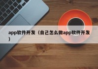 app软件开发（自己怎么做app软件开发）