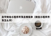 自学微信小程序开发去哪接单（微信小程序开发怎么学）