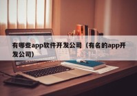 有哪些app软件开发公司（有名的app开发公司）